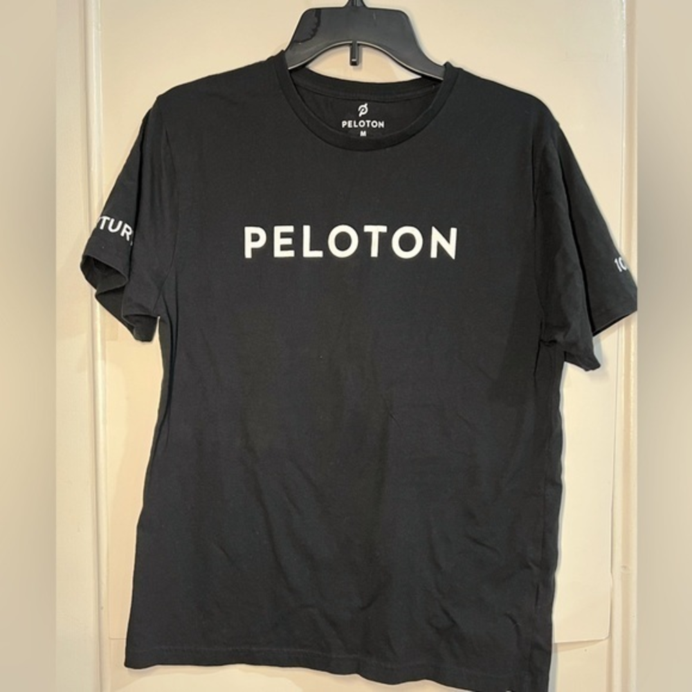 Peloton unisex men’s/women’s‎ tshirt black size Medium